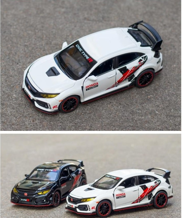 1:32 HONDA CIVIC TYPE-R die-cast model car - 7 versions! - JDM Global Warehouse