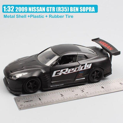 1:32 Nissan R35 GTR with Ben Sopra kit - Endless / Greddy / Ben Sopra die cast model - 3 colors! - JDM Global Warehouse