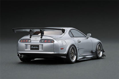 1:43 Toyota Supra (JZA80) RZ model car - silver or white - JDM Global Warehouse