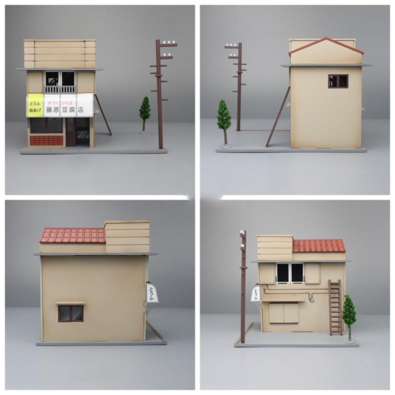 1:64 Fujiwara Tofu Shop model display set - JDM Global Warehouse