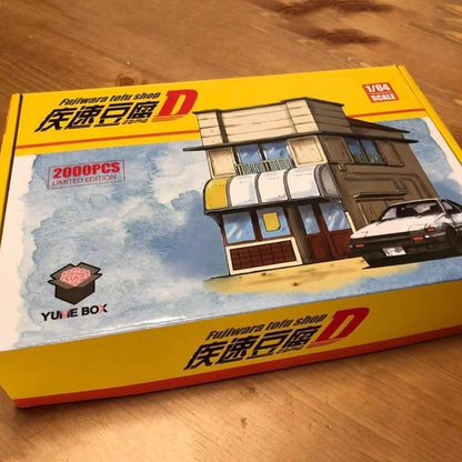 1:64 Fujiwara Tofu Shop model display set - JDM Global Warehouse