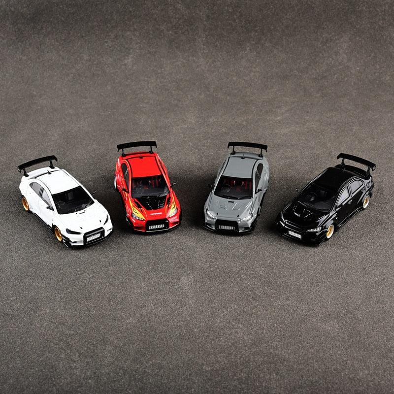 1:64 Lancer Evo X Varis CZ4A Widebody Ver.2 model car - JDM Global Warehouse