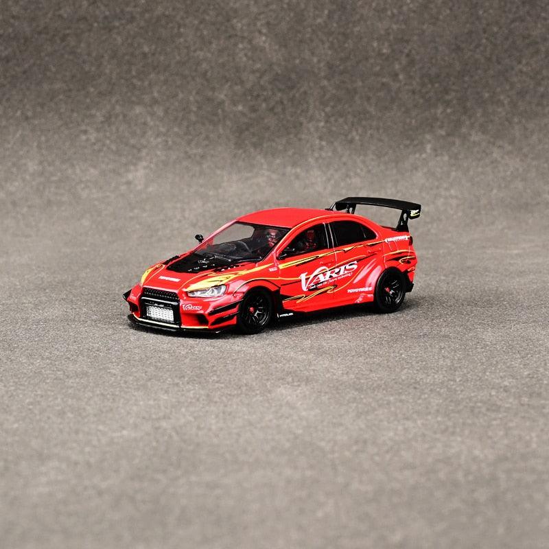 1:64 Lancer Evo X Varis CZ4A Widebody Ver.2 model car - JDM Global Warehouse