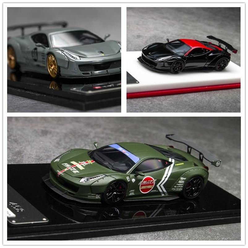 1:64 Liberty Walk Ferrari 458 Model Car - 5 colors to choose from! - JDM Global Warehouse