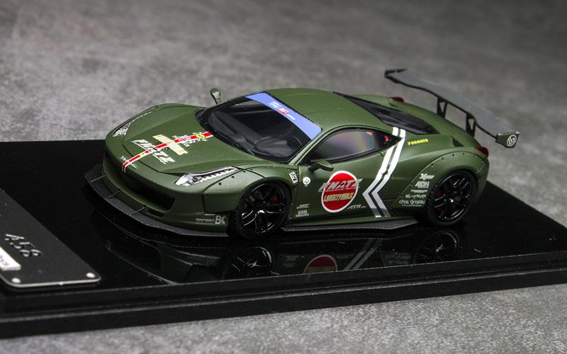1:64 Liberty Walk Ferrari 458 Model Car - 5 colors to choose from! - JDM Global Warehouse