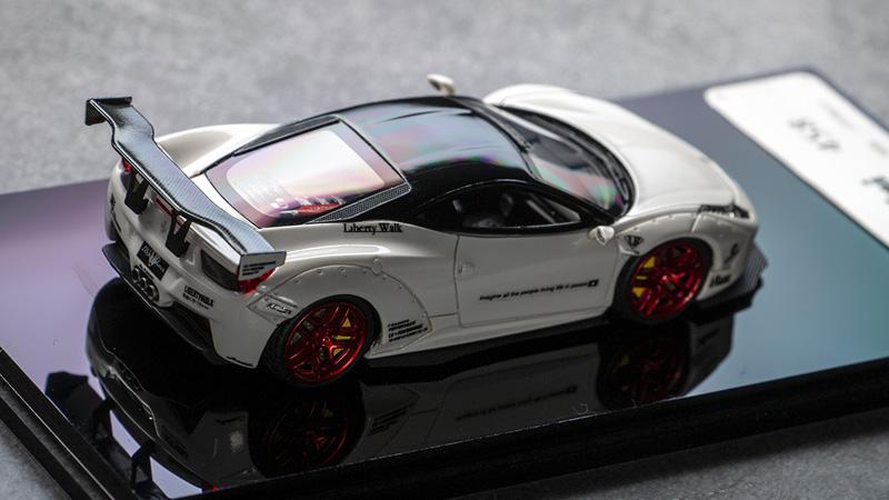 1:64 Liberty Walk Ferrari 458 Model Car - 5 colors to choose from! - JDM Global Warehouse