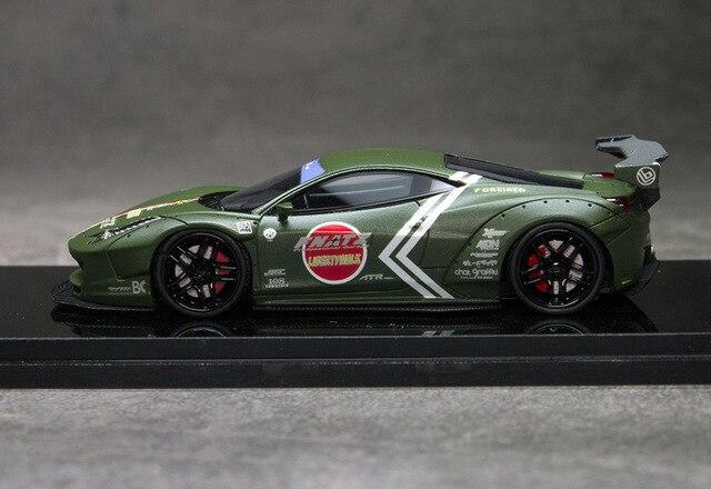 1:64 Liberty Walk Ferrari 458 Model Car - 5 colors to choose from! - JDM Global Warehouse