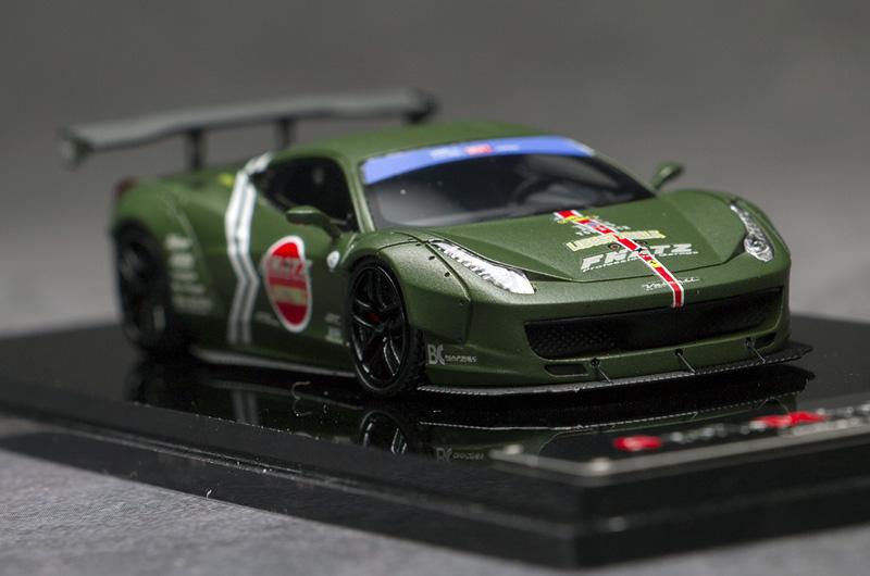 1:64 Liberty Walk Ferrari 458 Model Car - 5 colors to choose from! - JDM Global Warehouse