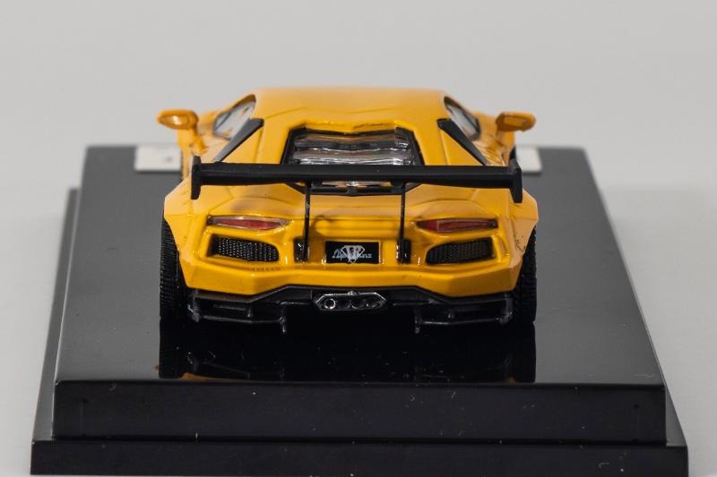 1:64 Liberty Walk Lamborghini Aventador LB700 Pikachu Yellow Diecast Model Car - JDM Global Warehouse