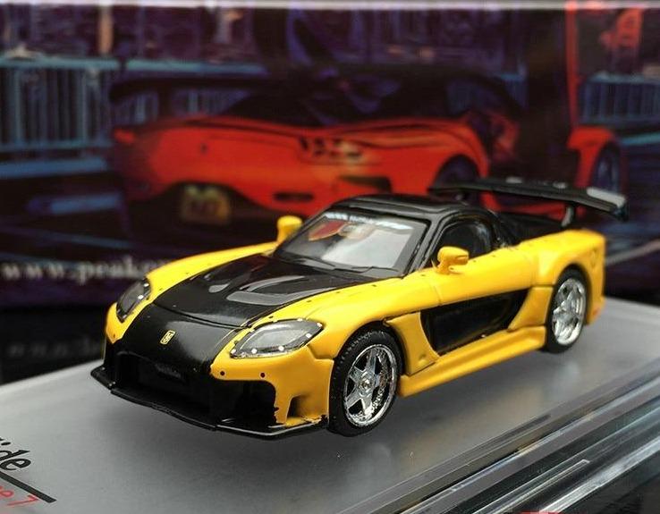 1:64 Mazda RX-7 Veilside Fortune model car - JDM Global Warehouse