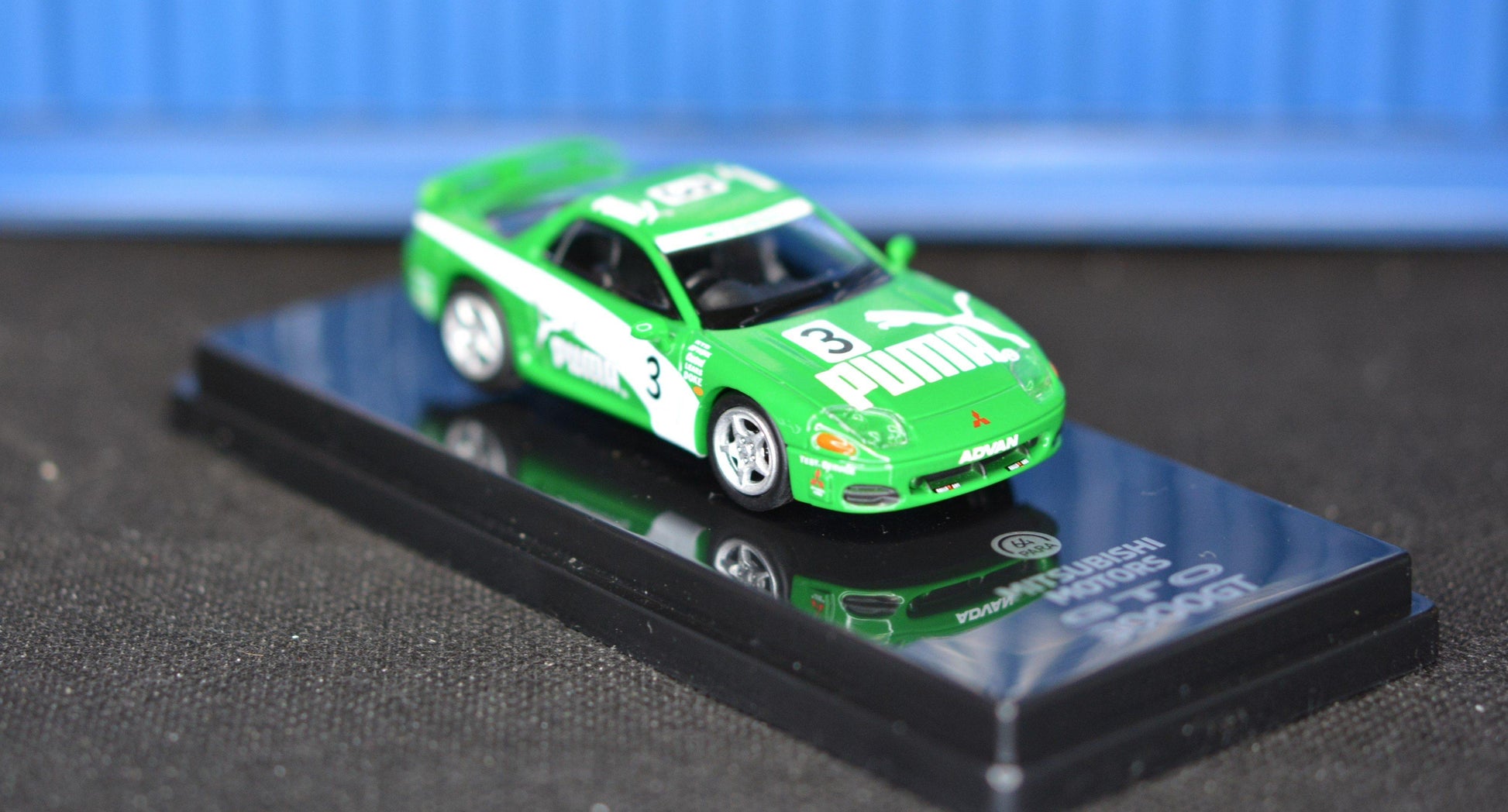 1:64 Mitsubishi GTO Puma Super Taikyu limited edition model car - JDM Global Warehouse