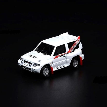 1:64 Mitsubishi Pajero EVO model car - JDM Global Warehouse