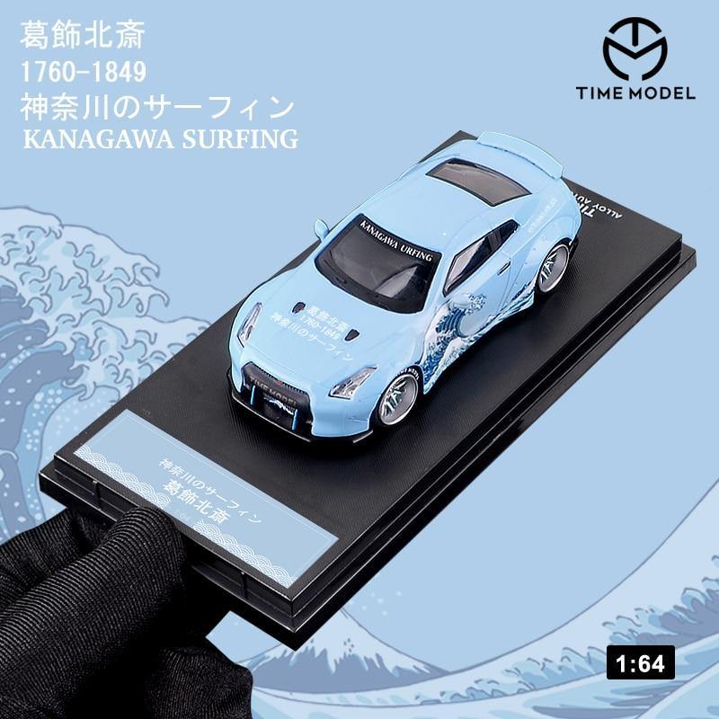 1:64 Nissan R35 GTR - Kanagawa Wave model car - JDM Global Warehouse