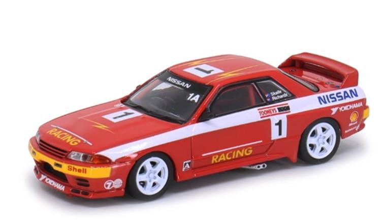 1:64 Nissan Skyline GT-R R32 #1 Tooheys 1000 1992 Diecast Model Car - JDM Global Warehouse