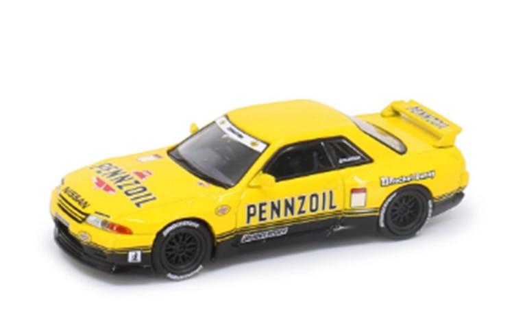 1:64 Nissan Skyline GT-R R32 Pandem Pennzoil livery diecast model car - JDM Global Warehouse