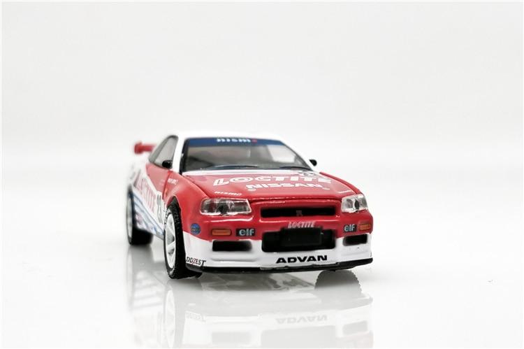 1:64 Nissan Skyline GT-R R34 Loctite Nismo 1999 die-cast model car - JDM Global Warehouse