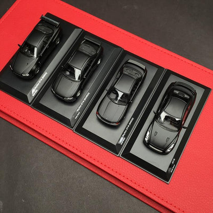 1:64 Nissan Skyline GTR 50th Anniversary model collectors set - R32, R33, R34 & R35 - JDM Global Warehouse