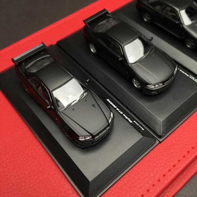 1:64 Nissan Skyline GTR 50th Anniversary model collectors set - R32, R33, R34 & R35 - JDM Global Warehouse