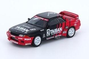 1:64 Nissan Skyline GTR R32 #2 TAISAN JTCC 1991 model car - JDM Global Warehouse