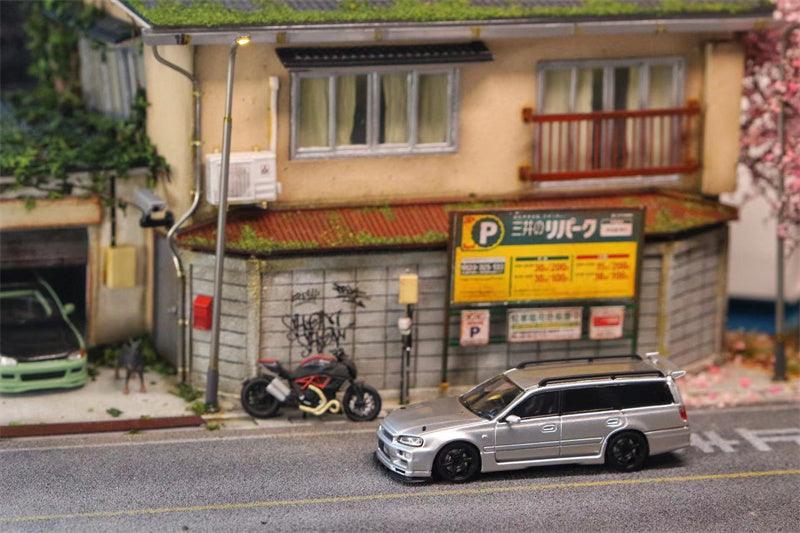 1:64 Nissan Stagea R34 facelift scale model - JDM Global Warehouse