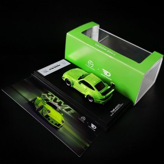 1:64 Porsche RWB 993 Green 2020 Edition DieCast Model Car - JDM Global Warehouse