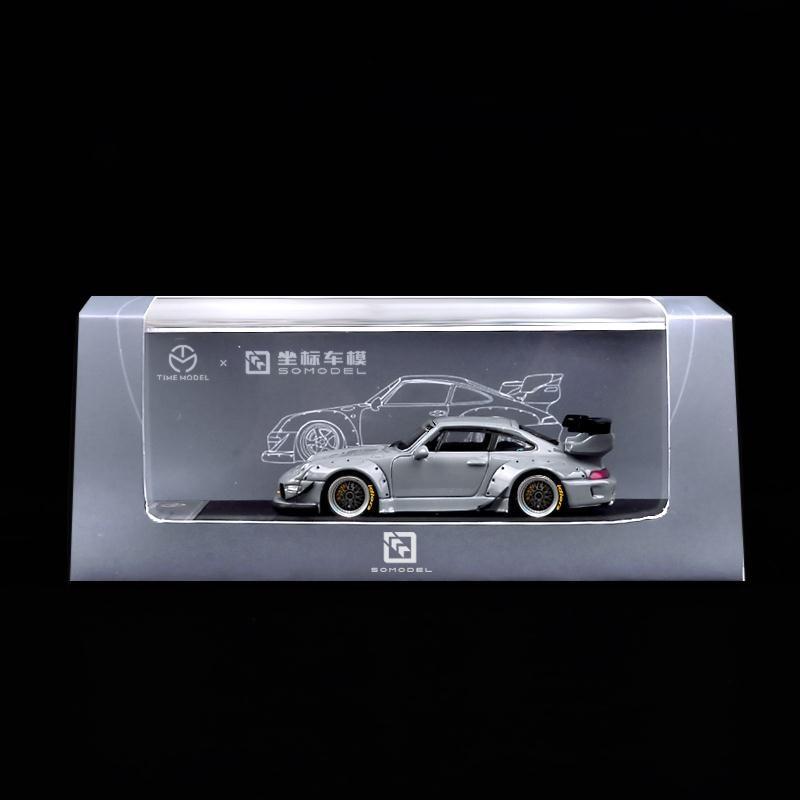 1:64 Rauh-Welt Begriff RWB 993 Gray DieCast Model Car - JDM Global Warehouse