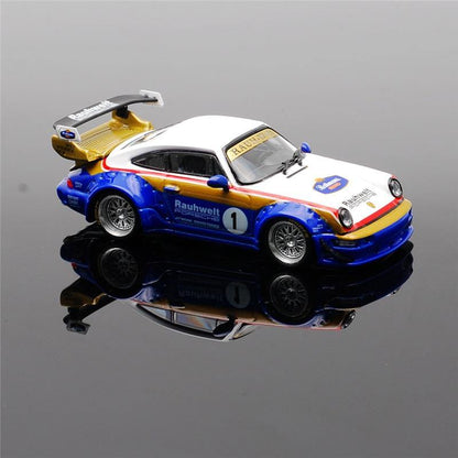 1:64 RWB 964 Rothmans livery NZ#1 scale model - JDM Global Warehouse