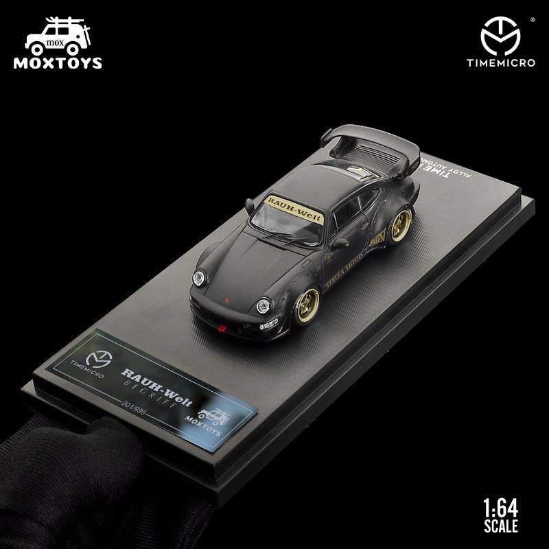 1:64 RWB 964, RWB48 & Stella Artois matte black scale model - JDM Global Warehouse