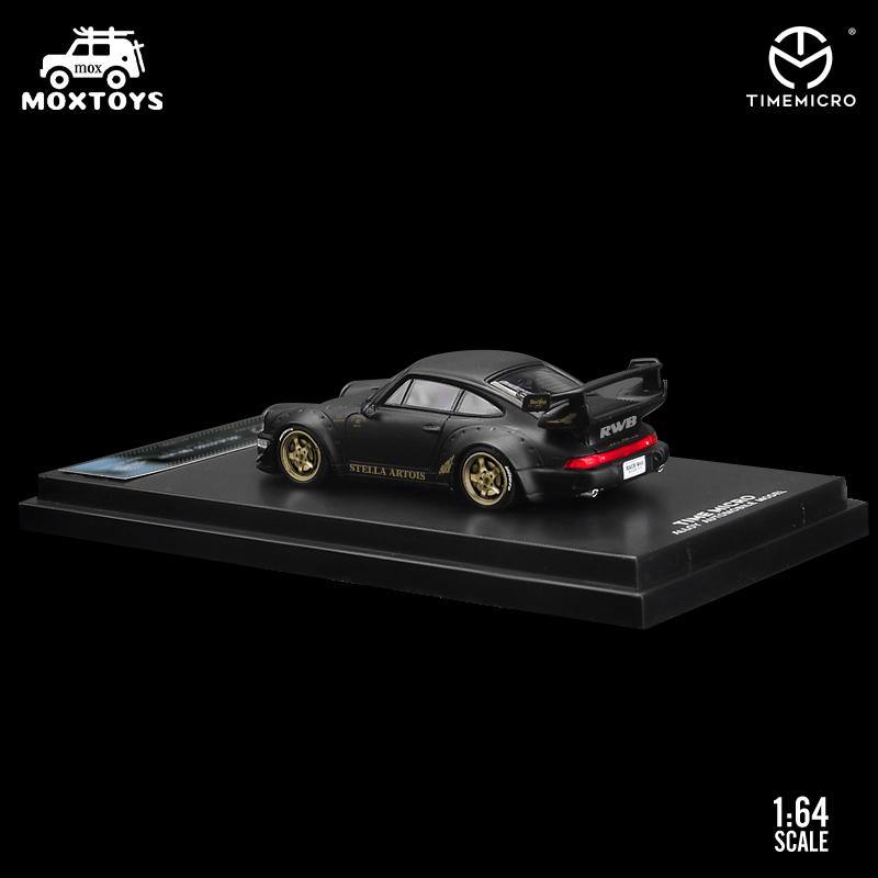 1:64 RWB 964, RWB48 & Stella Artois matte black scale model - JDM Global Warehouse