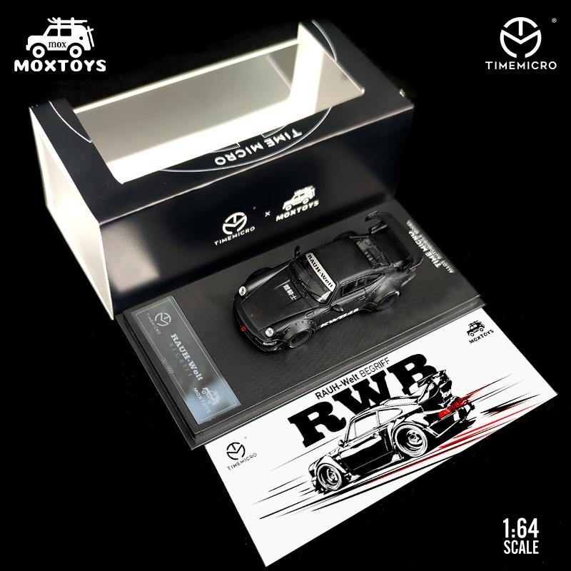 1:64 RWB 964, RWB48 & Stella Artois matte black scale model - JDM Global Warehouse