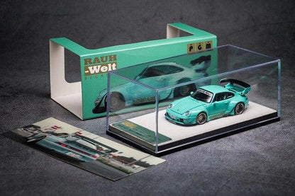 1:64 RWB Porsche 911 RAUH-Welt BEGRIFF 993 Tiffany Diecast Model Car - JDM Global Warehouse