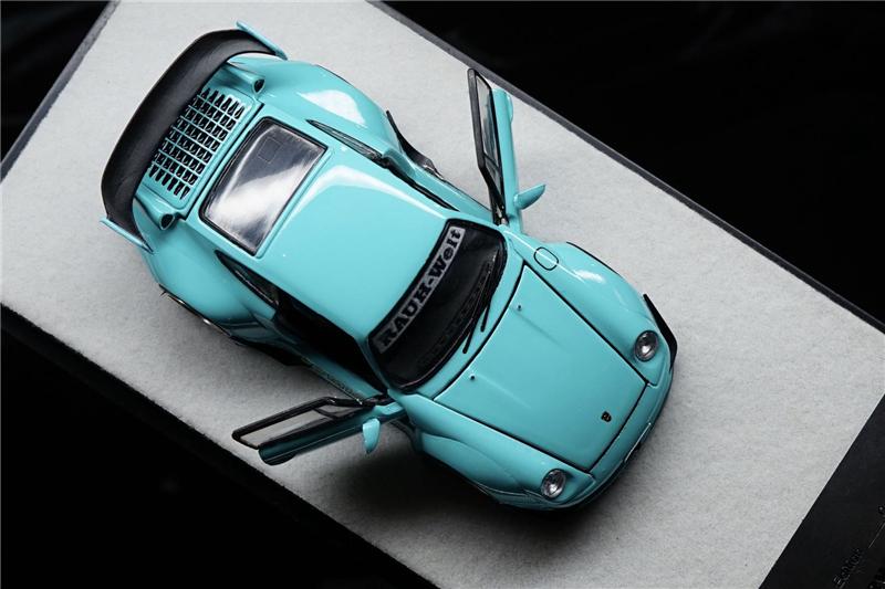 1:64 RWB Porsche 911 RAUH-Welt BEGRIFF 993 Tiffany Diecast Model Car - JDM Global Warehouse