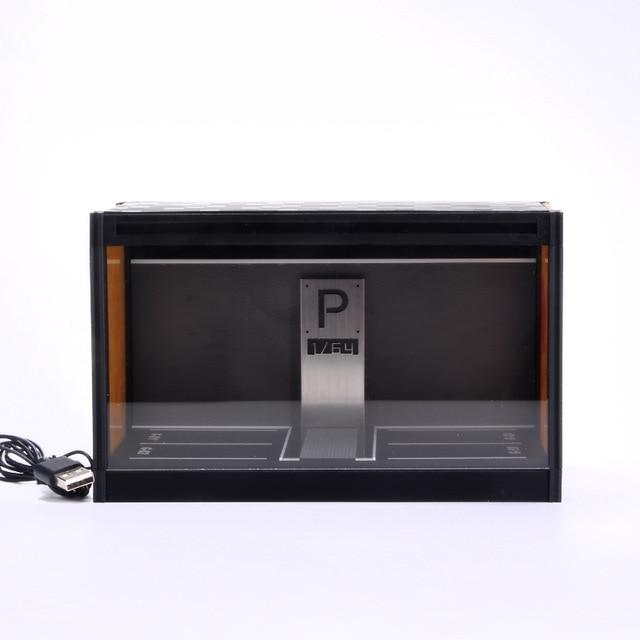 1:64 Scale Model Car Display Cabinet, Rally / Circuit / Carport, USB lighting - JDM Global Warehouse