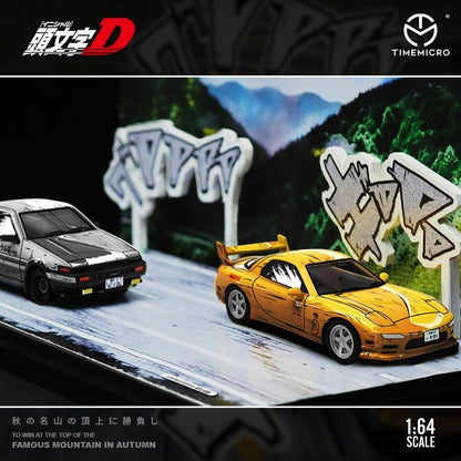 1:64 Toyota AE86 & Mazda RX-7 Diecast Model Cars - JDM Global Warehouse