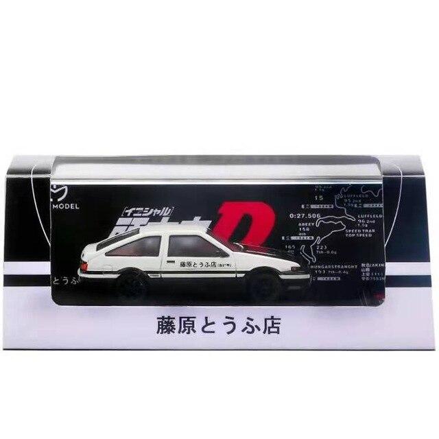 1:64 Toyota Corolla Trueno AE86 diecast model car - JDM Global Warehouse