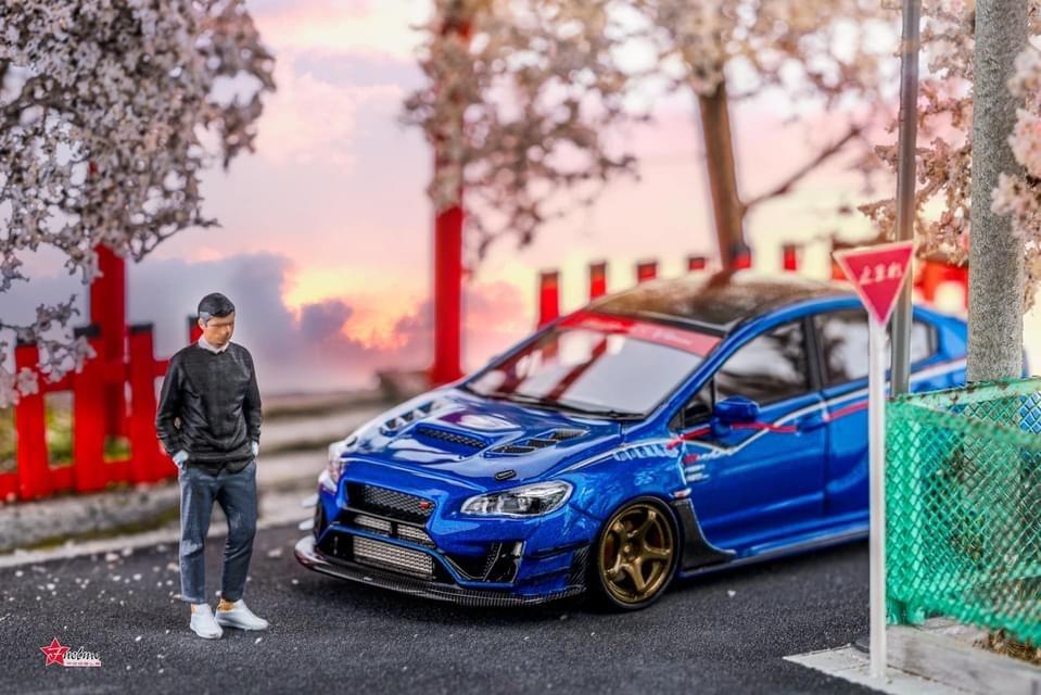 1:64 Varis WRX STI resin collectors edition model - JDM Global Warehouse