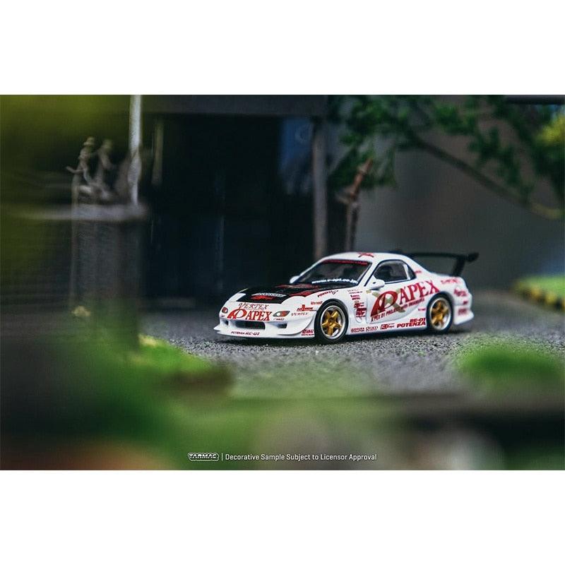 1:64 Vertex RX7 FD3S APEXi D1 model car - JDM Global Warehouse