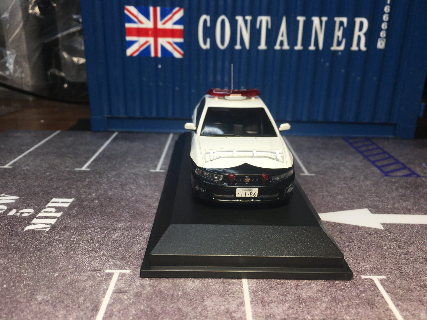 1/43 Mitsubishi Galant EC5A VR4 Patrol Car - limited edition - JDM Global Warehouse