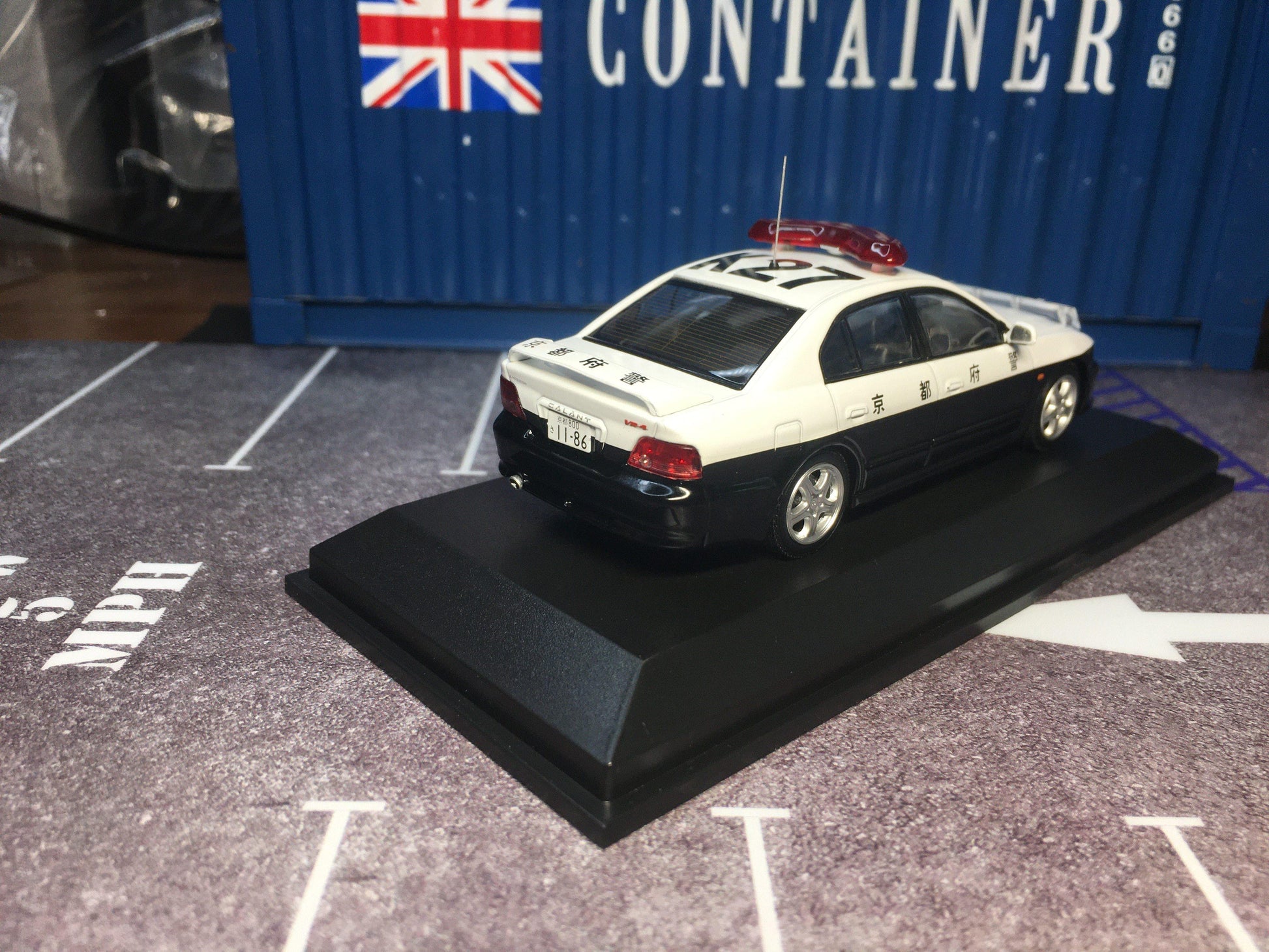 1/43 Mitsubishi Galant EC5A VR4 Patrol Car - limited edition - JDM Global Warehouse