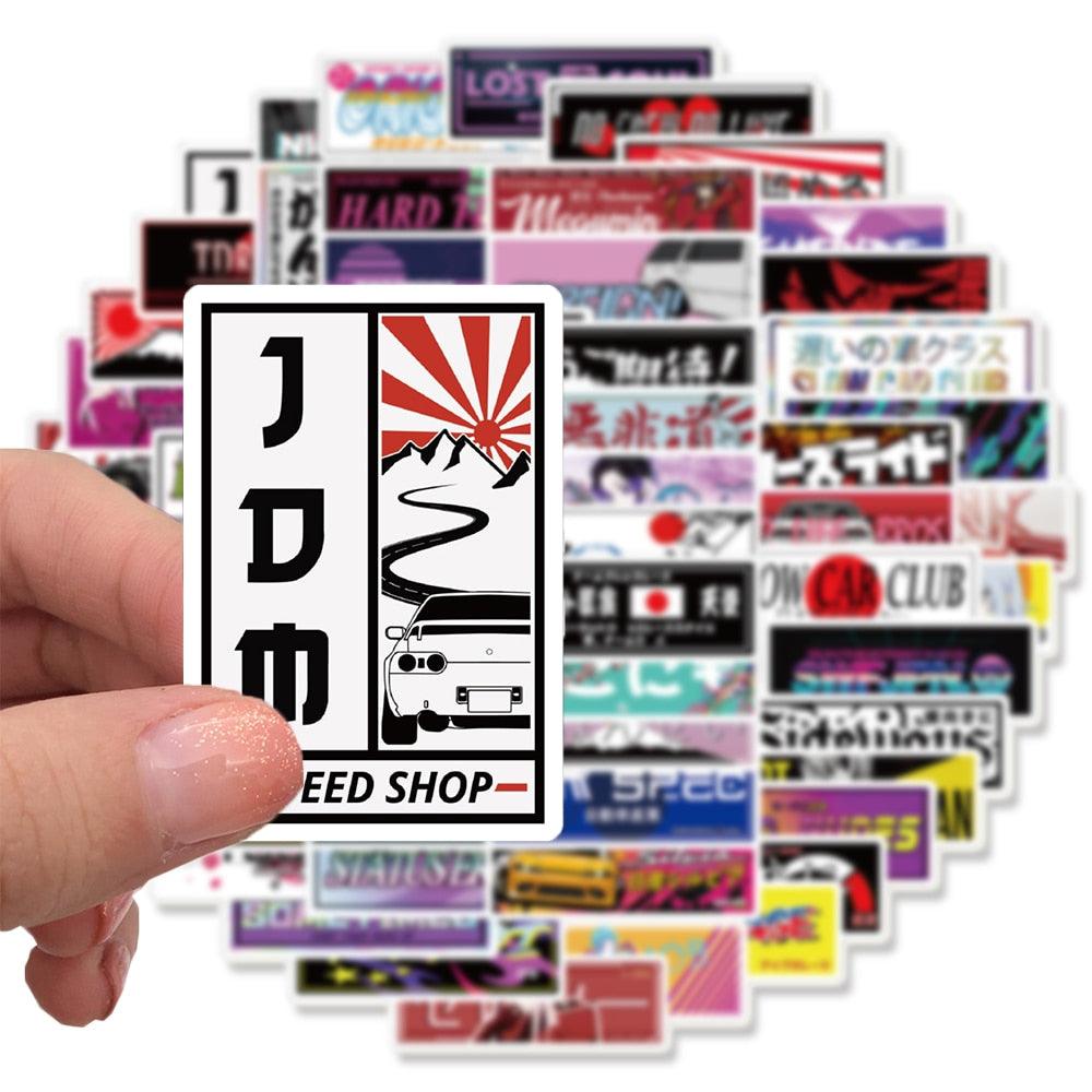 65 PCS JDM sticker pack - JDM Global Warehouse