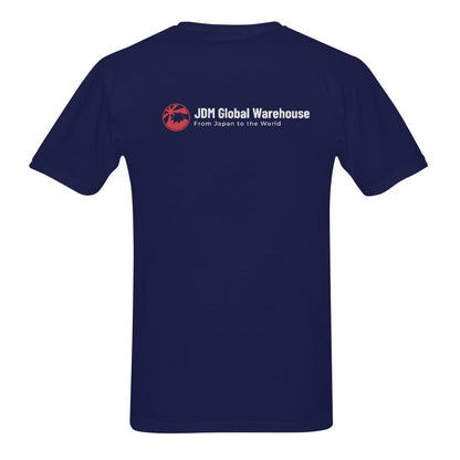 Premium JDM Global front & back logo men's t-shirt - JDM Global Warehouse