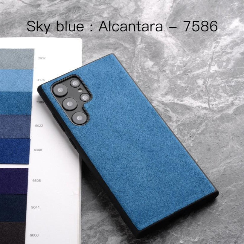 Alcantara Case for Samsung S10, S20 - JDM Global Warehouse