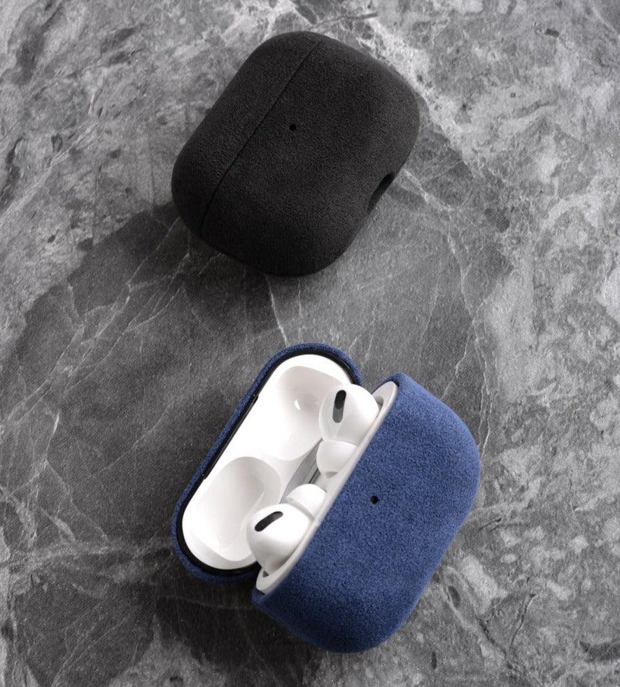 Alcantara case for AirPods Pro 1, Pro 2 - 10 colors - JDM Global Warehouse