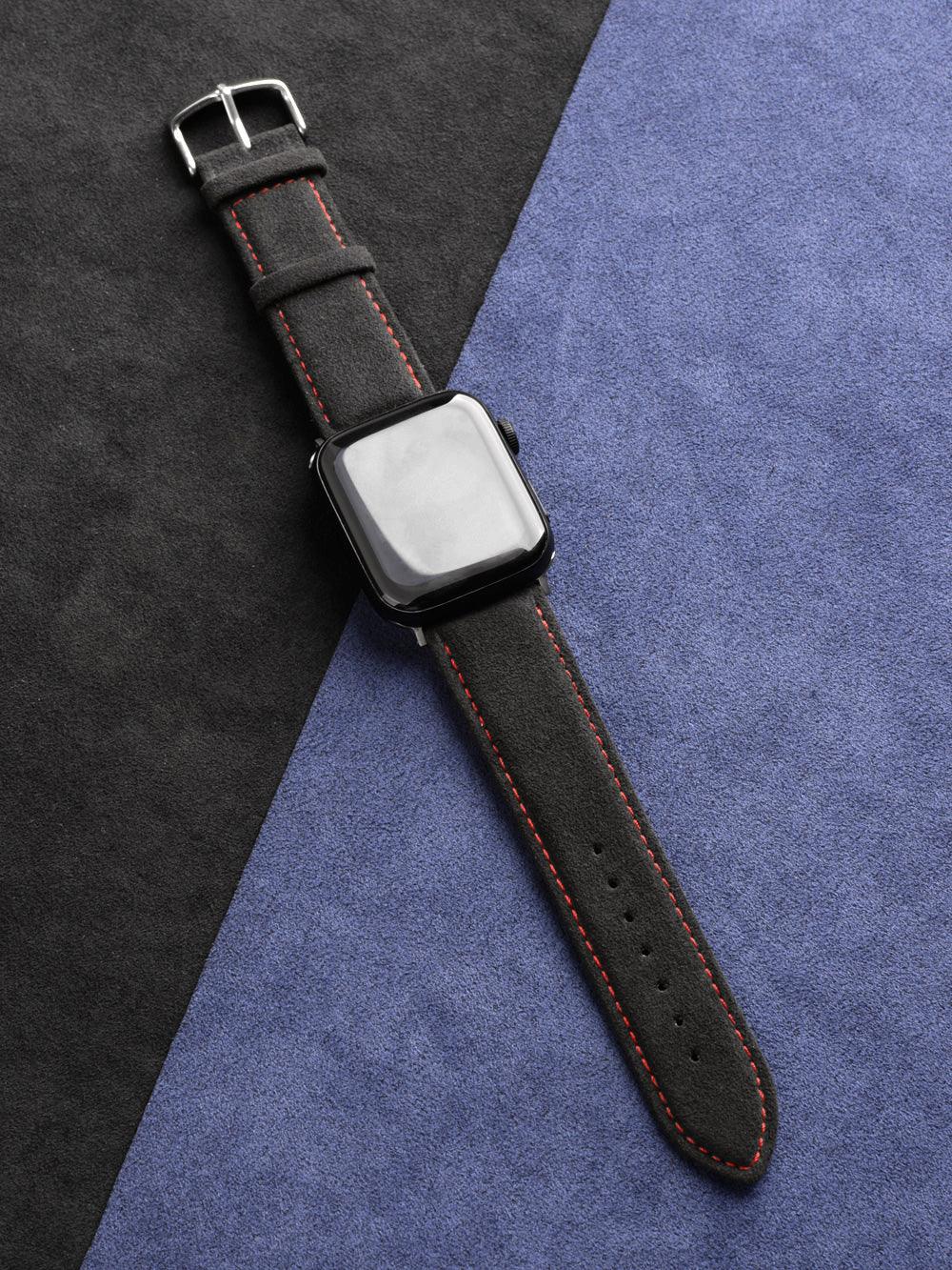 Perforated Original Alcantara Strap (Apple Watch All Series) / BEIGE