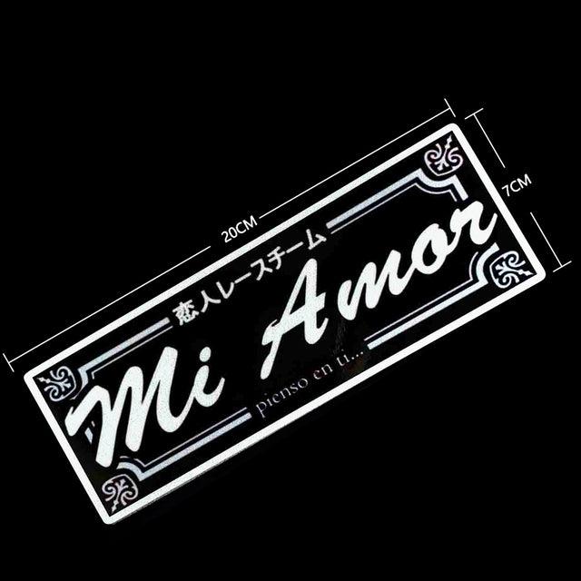manchecter united mio amore decals