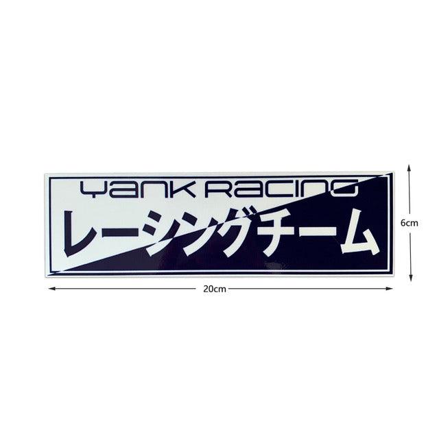 Reflective JDM anime girl sticker - 20cm long - JDM Global Warehouse