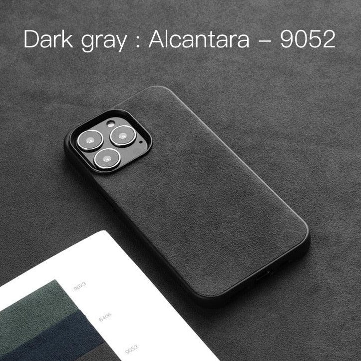 Alcantara Case for iPhone 13, 14 - JDM Global Warehouse