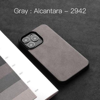 Alcantara Case for iPhone 13, 14 - JDM Global Warehouse