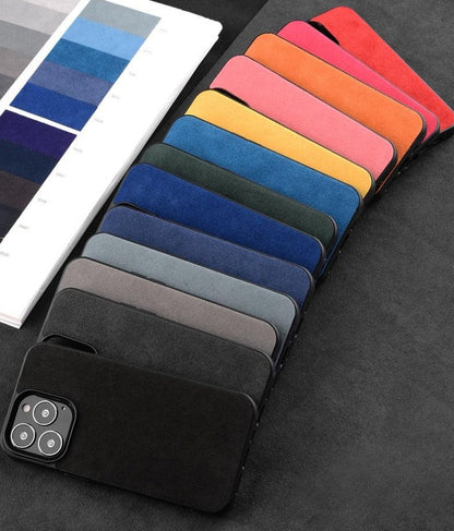 Alcantara Case for iPhone 13, 14 - JDM Global Warehouse