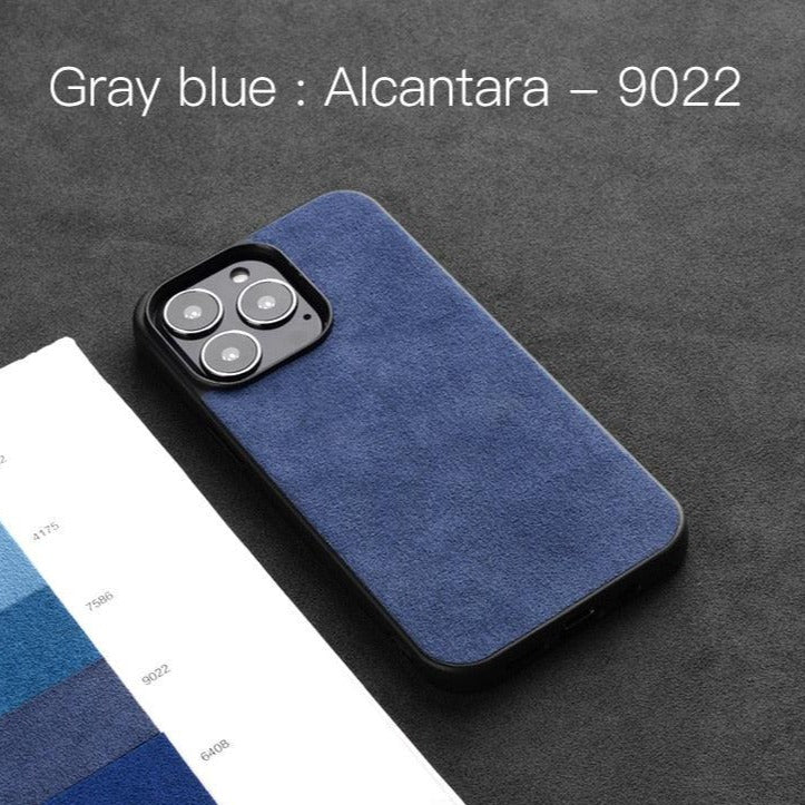 Alcantara Case for iPhone 13, 14 - JDM Global Warehouse